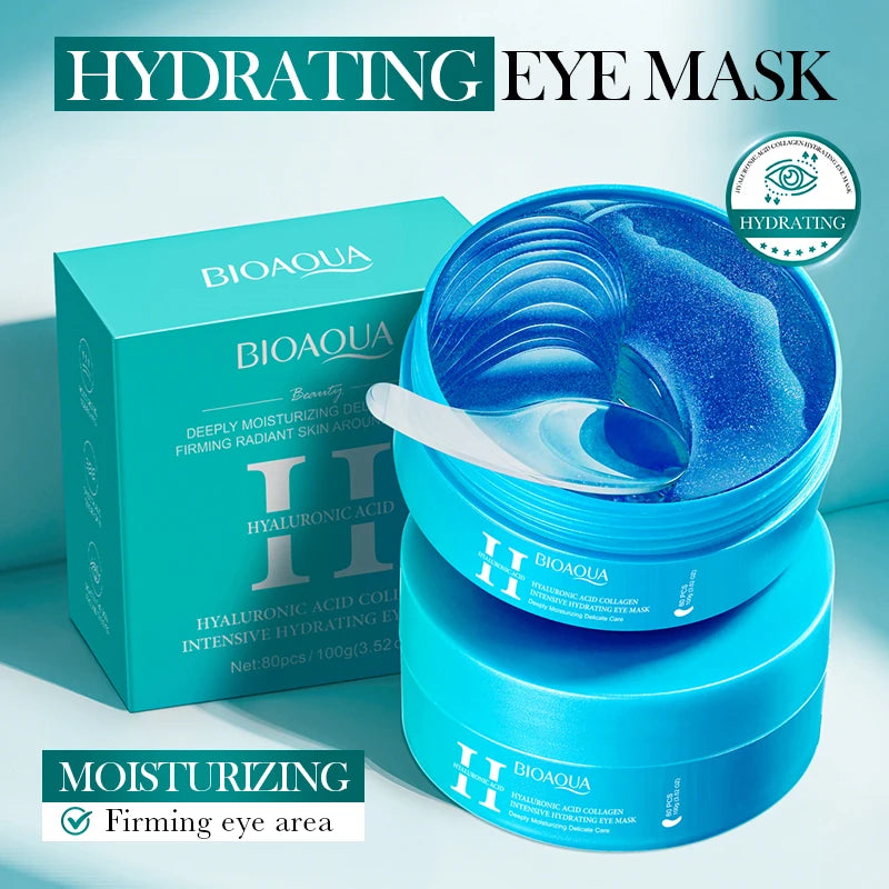 80-Pack Hyaluronic Acid & Collagen Hydrating Eye Masks Hydrating Eye Mask Oasis Select