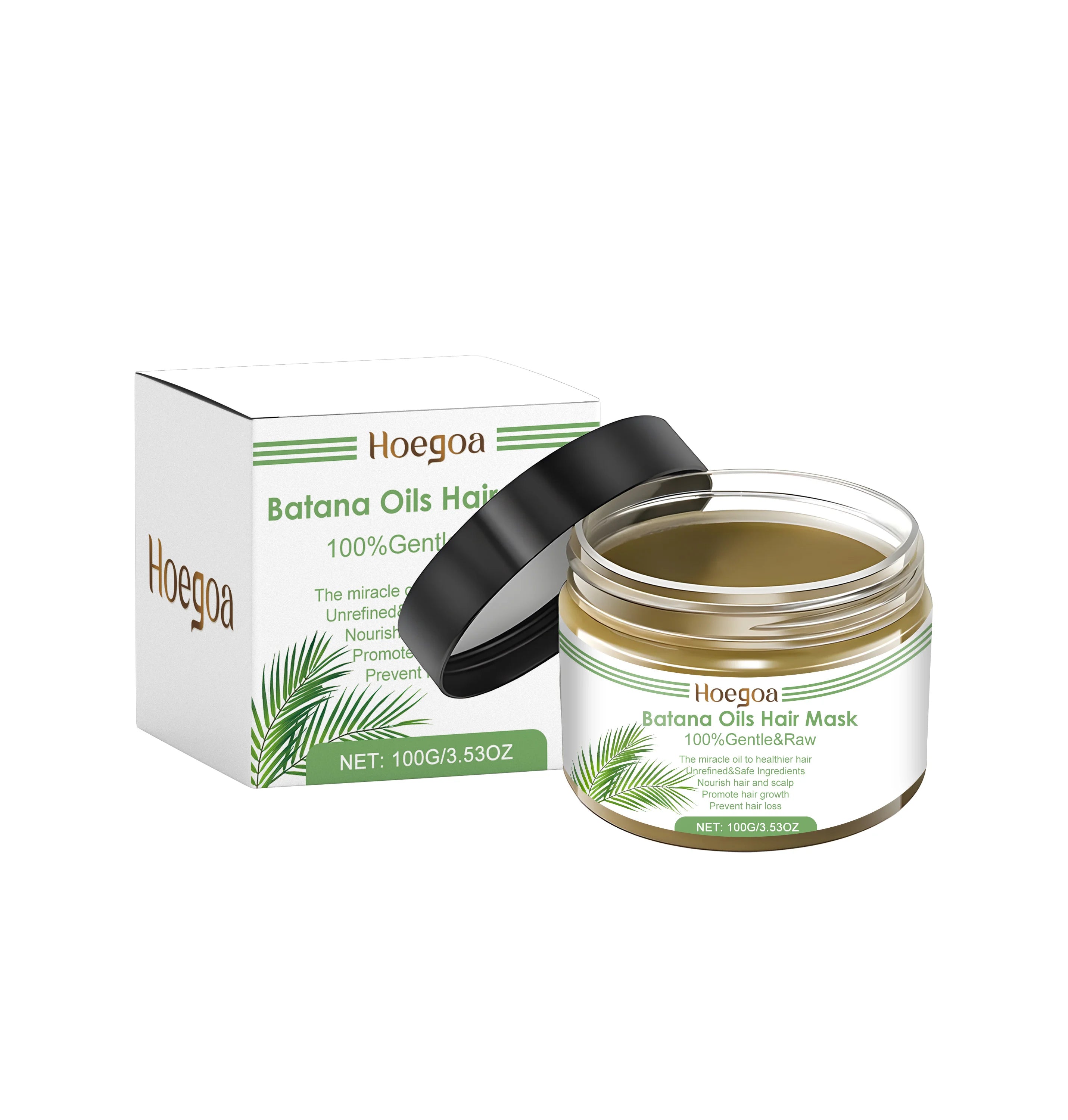 HOEGOA Batana Oil Hair Mask – Growth & Anti-Breakage Treatment Batana Oil Hair Mask Oasis Select 100g boxed