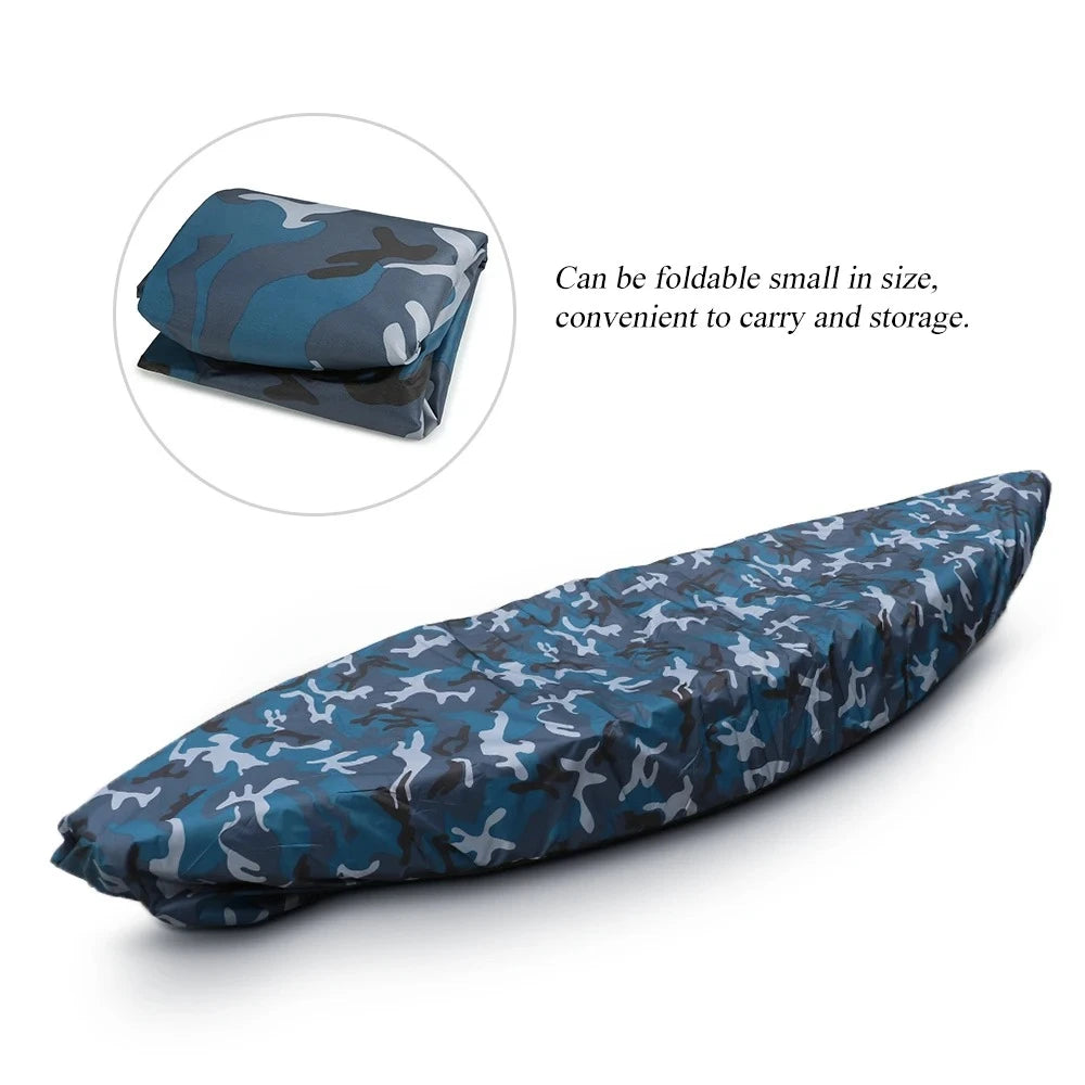 Anti-UV Waterproof Kayak Boat Canoe Storage Transport Dust Cover for Fishing Inflatable Boat Replacement Oasis Select