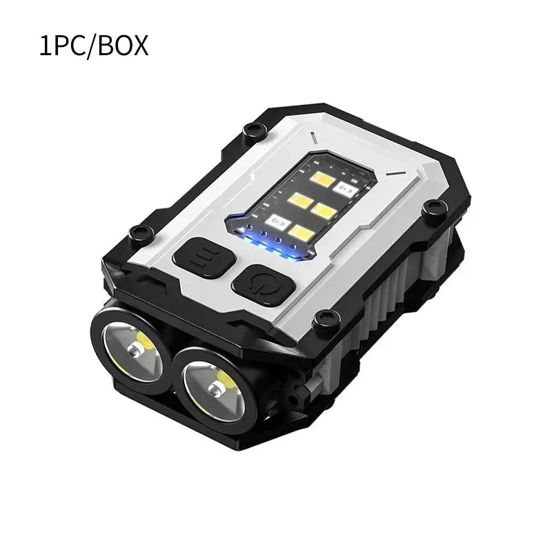 Magnetic COB LED Mini Keychain Flashlight | 300LM Rechargeable
