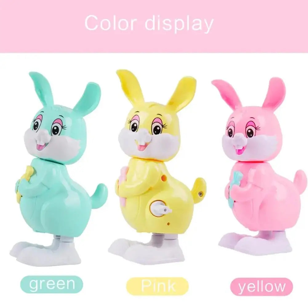 Wind-Up Wiggly for Cat Toy, Interactive Plastic Rabbit Cat Toys, Random Color, Fun Playtime for Cats Best Easter Gift Oasis Select