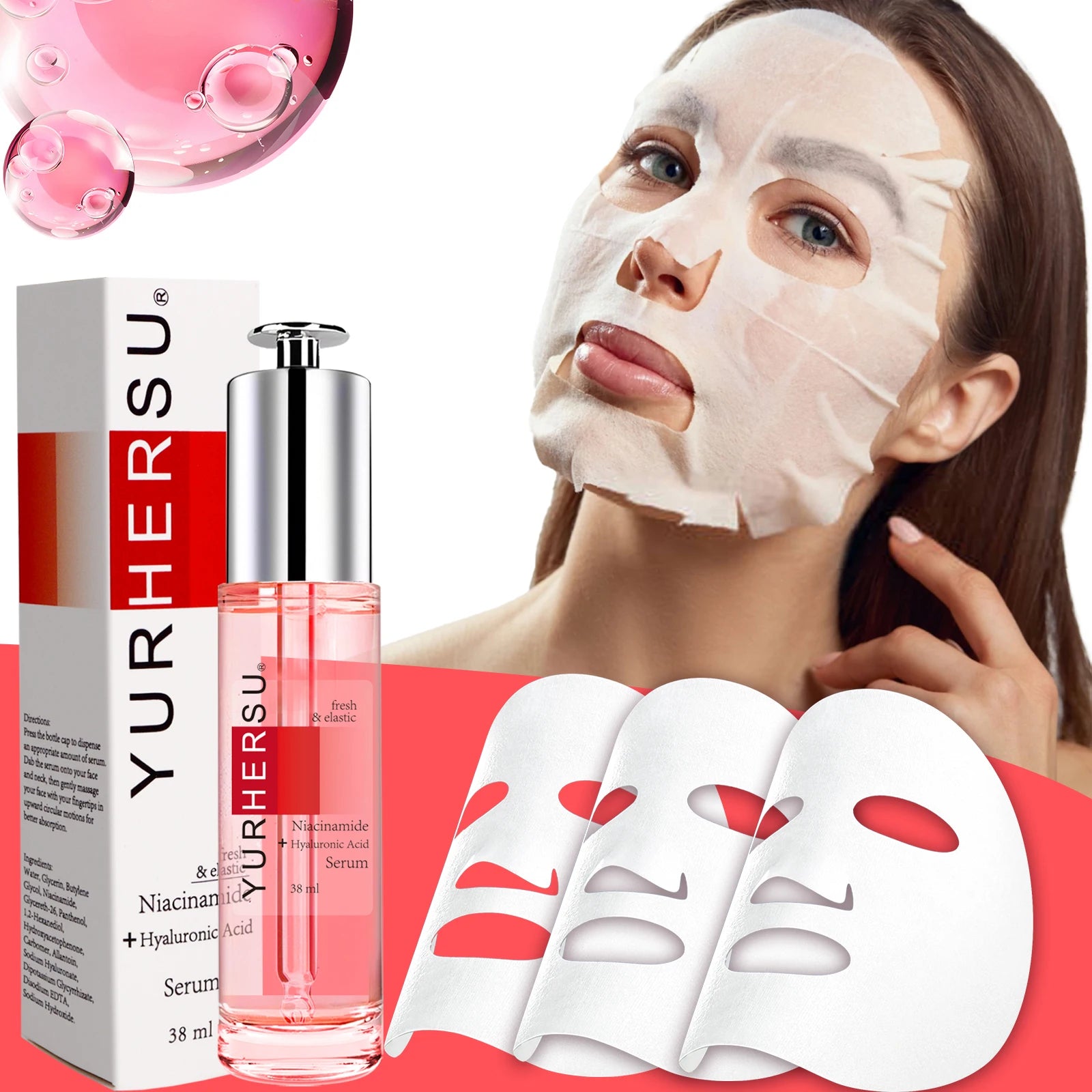 Niacinamide Face Serum – Moisturizing & Translucent Lotion Face Serum Oasis Select