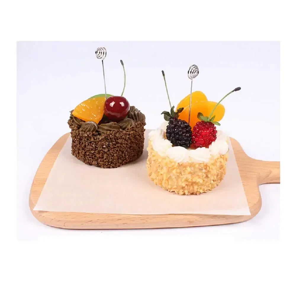 Parchment Paper Baking Sheets, Non-Stick Precut Baking Parchment, for Baking Grilling Air Fryer Steaming Bread Cup Cake Cookie Oasis Select