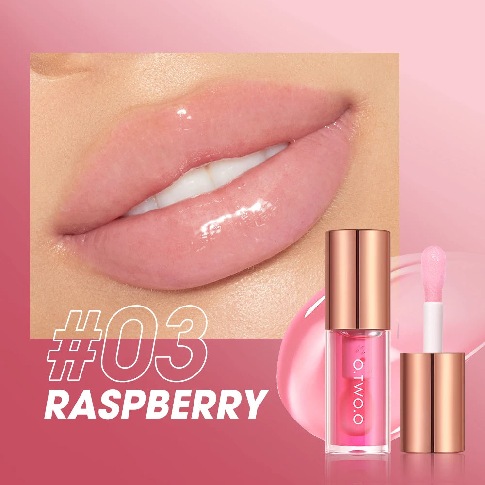 O.TWO.O Lip Oil Gloss – Moisturizing Non-Sticky Plumping Gloss