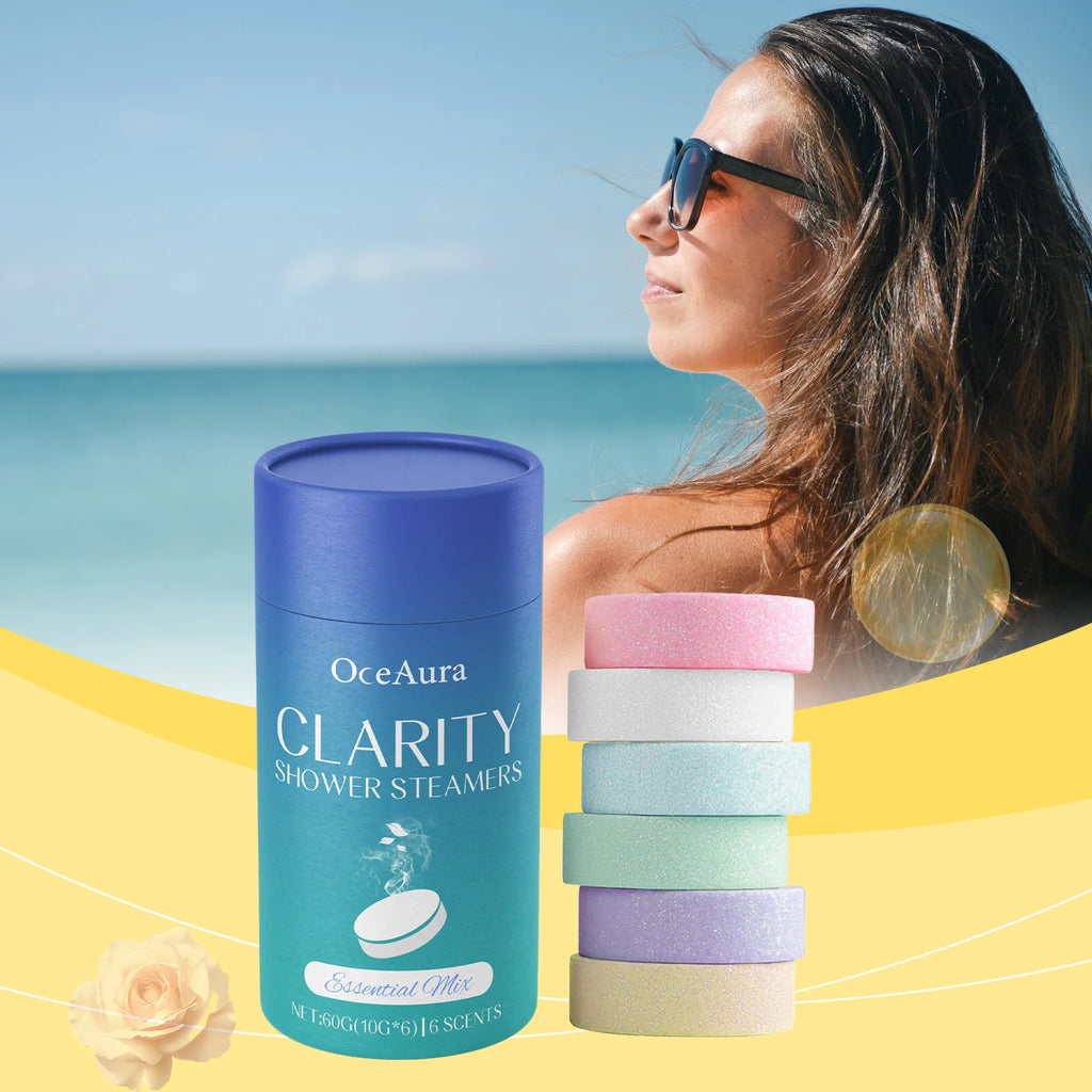 OceAura Aromatherapy Shower Tablets – Moisturizing & Fragrant Aromatherapy Bath Tablet Oasis Select