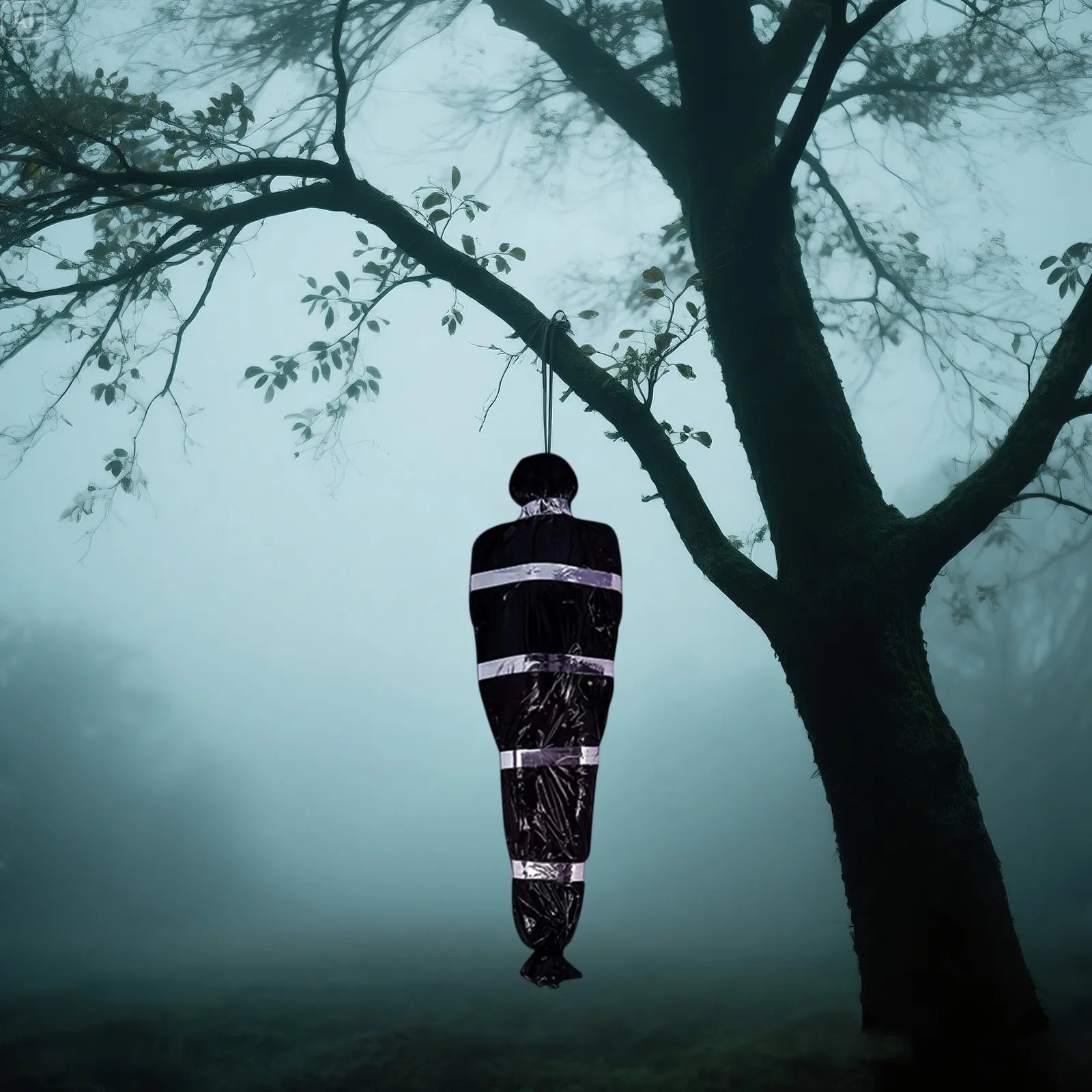 5ft Inflatable Hanging Corpse Prop – Halloween Haunted House Decor Halloween Prop Oasis Select
