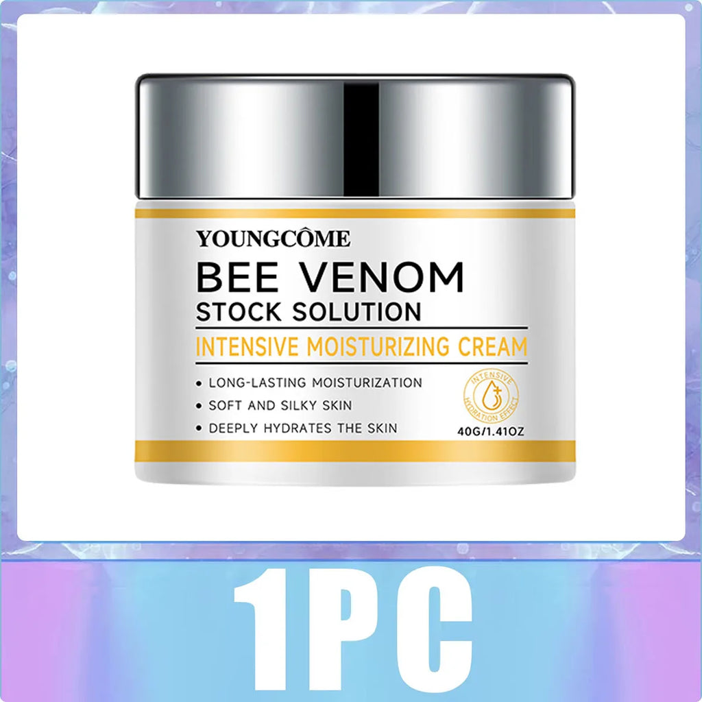 Bee Venom Wrinkles Remover Face Cream Venom Serum Tighten Firming Lifting Anti Aging Moisturizing Whitening Repair Skin Care new Oasis Select Cream 40g