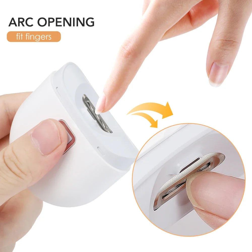 AFDEAL Electric Nail Clipper LED Light – Baby, Adult & Pet