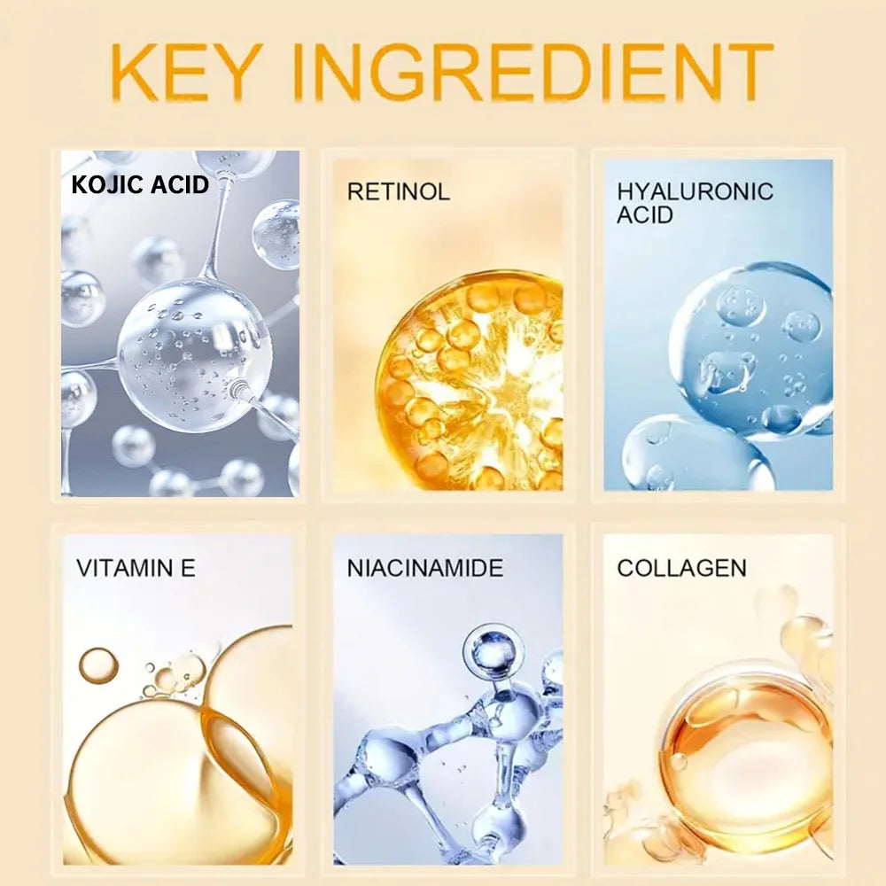 YOUNGCOME Kojic Acid & Niacinamide Brightening Serum & Cream Set