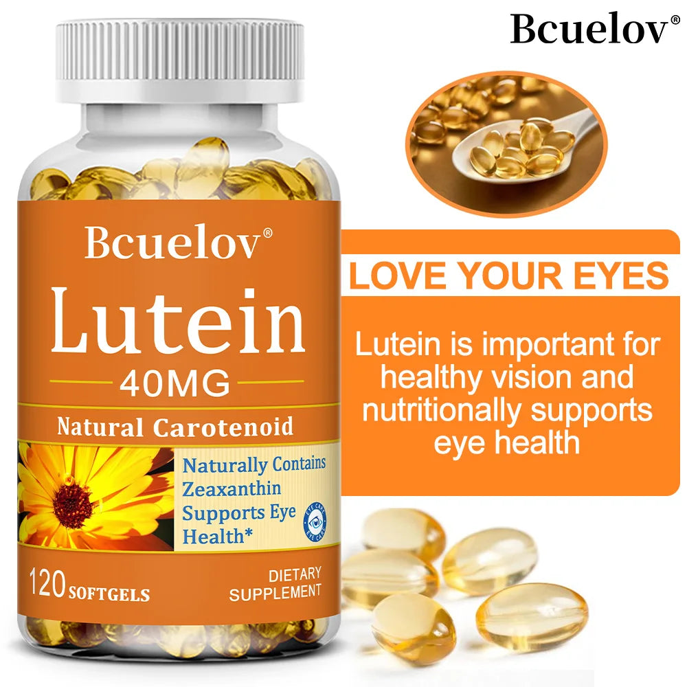 Lutein & Zeaxanthin Eye Care Capsules | Macular & Retina Support