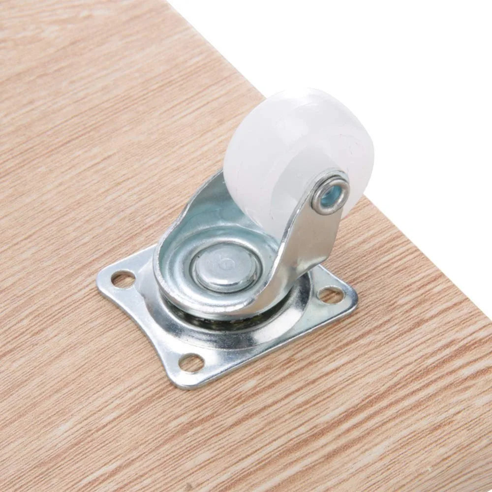 4PCS 2.5" Furniture Casters With Rubber Mount Ball Bearing Wheel Universal Heavy Trolley Wheel 360 Degrees Swivel Castor Oasis Select