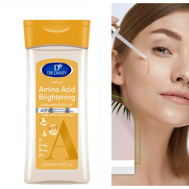 DR.DAVEY Amino Acid Body Oil & Lotion Set – Hydrating 2PCS