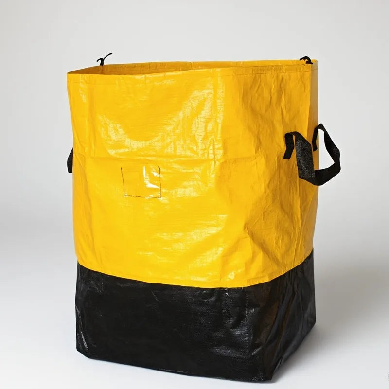1-Pack Heavy Duty Moving Bags, Large Storage Organizer for Clothes Bedding, Foldable Travel College Dorm Packing Solution Oasis Select YELLOW 99x50x40cm