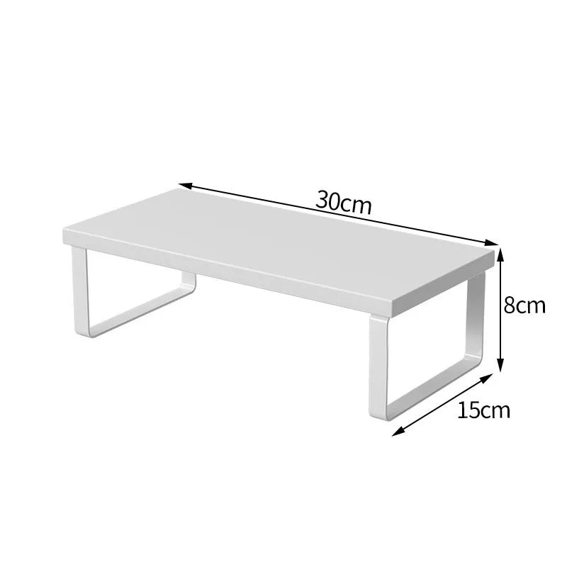 Multiple sizes desktop computer with elevated laptop display elevated dormitory desktop storage office screen base bracket Oasis Select