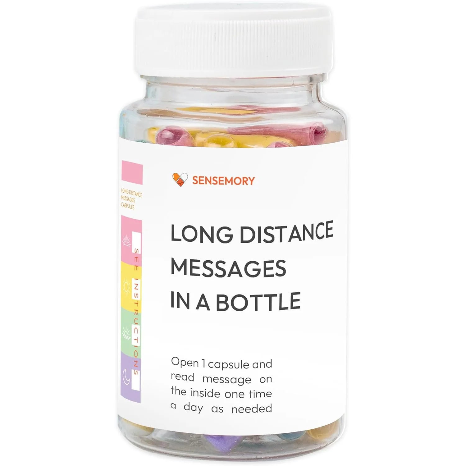Love Messages in a Bottle Long-distance relationship pre-written love capsule can gift Oasis Select LONG DISDANCE