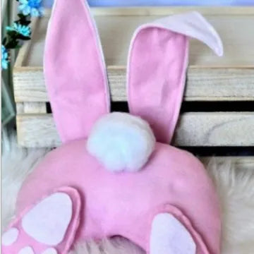 Easter Bunny Decorative Garlands Outdoor Patio Hanging Decorations Wall Holiday Themed Decorative Props Oasis Select Rabbit Pink