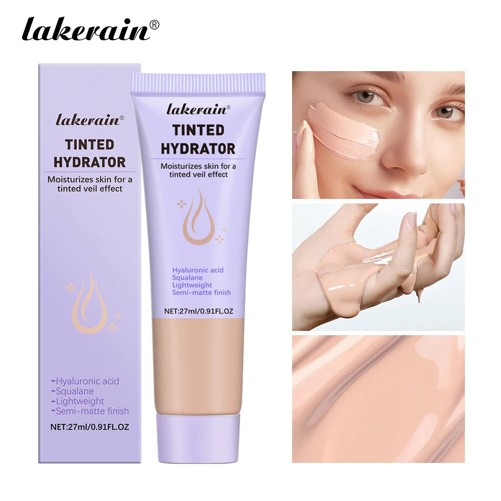Lakerain Tinted Hydrator Buildable Coverage Intense Moisturizing Even Skin Tone Semi-matte Finish Makeup Moisturizing Cream Oasis Select