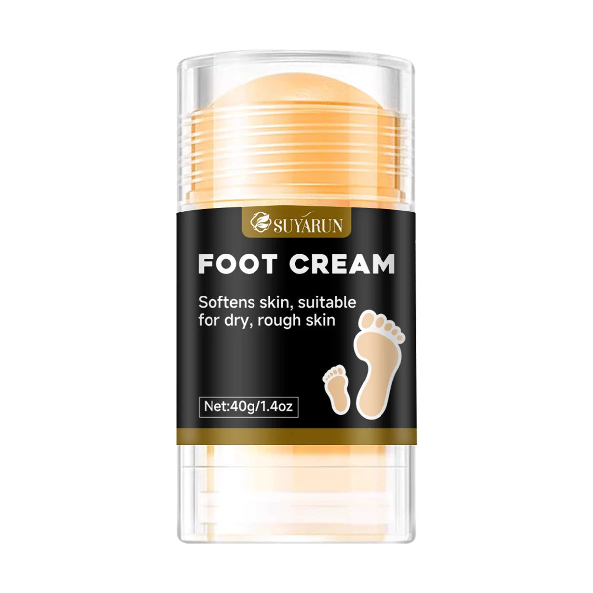 SUYARUN Professional Foot Care Stick - Cracked Heel Repair, Moisturizing Foot Cream w/Shea Butter & Tea Tree Oil (Unisex). Oasis Select 40g