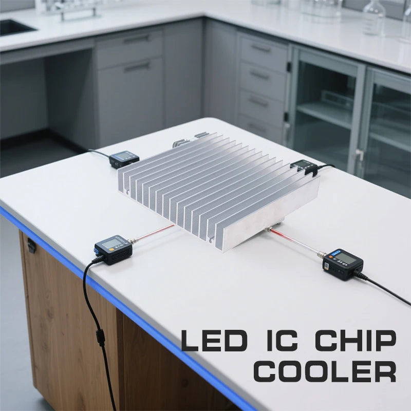 Extruded Aluminum Alloy Heatsink For High Power LED IC Chip Cooler Radiator Heat Sink Oasis Select