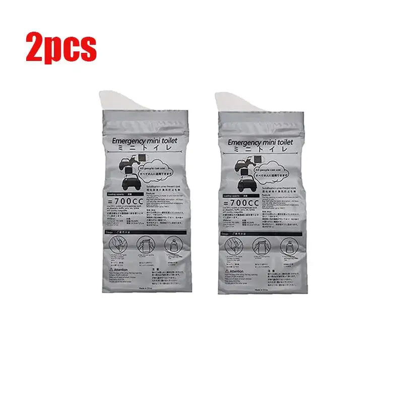2/8/12pcs Universal Disposable Car Urine Bag Outdoor Vomit Bags Pregnant Women Mobile Toilet Stylings Product Auto Accessories Oasis Select 2pcs