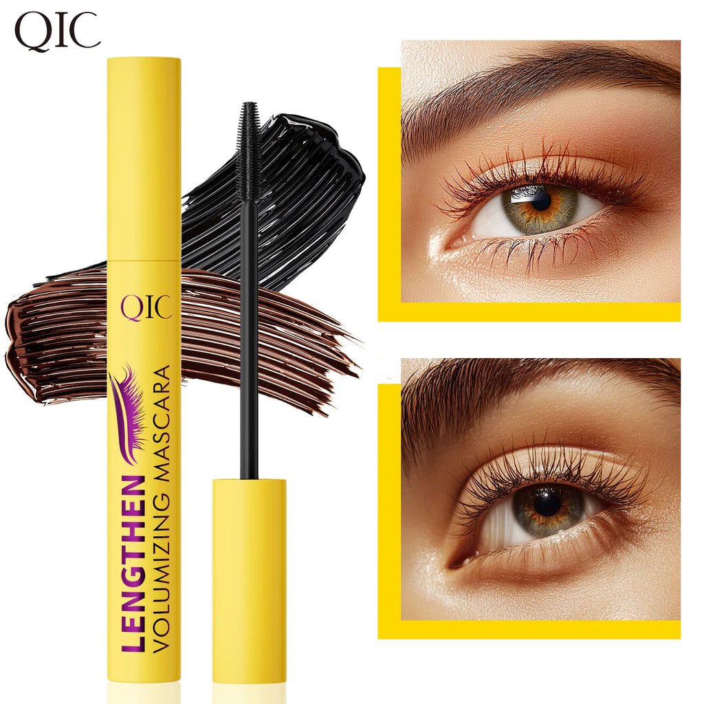 QIC 4D Fiber Mascara – Thickening, Lengthening & Waterproof