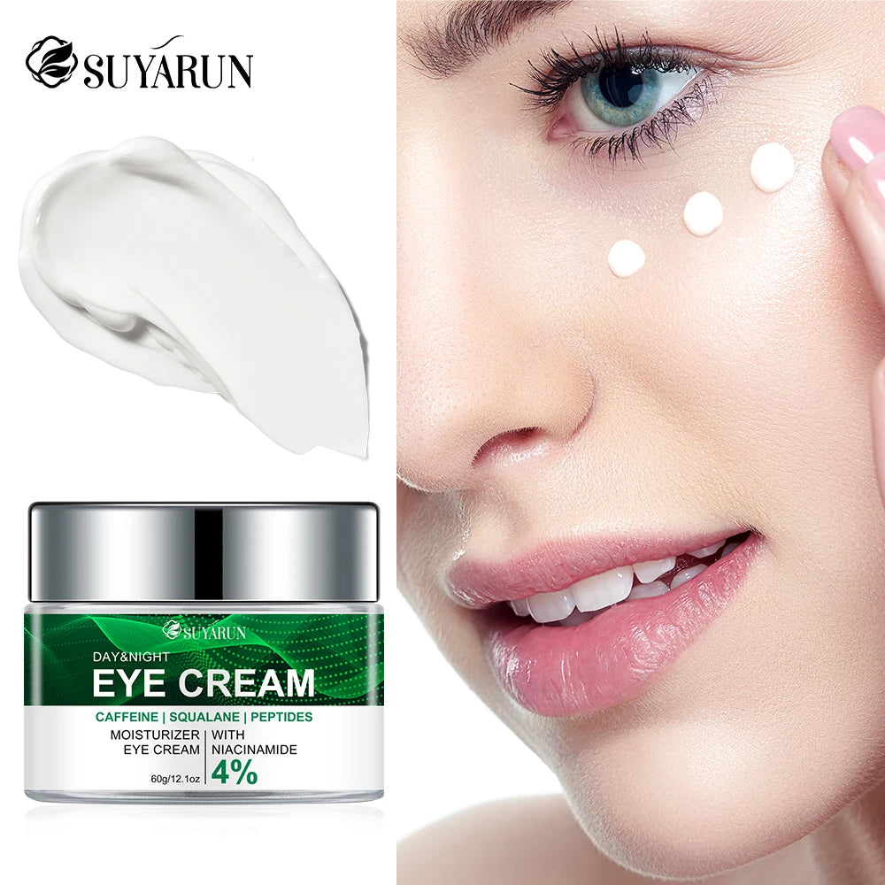 SUYARUN Niacinamide & Squalane Anti-Aging Eye Cream | Glass Jar