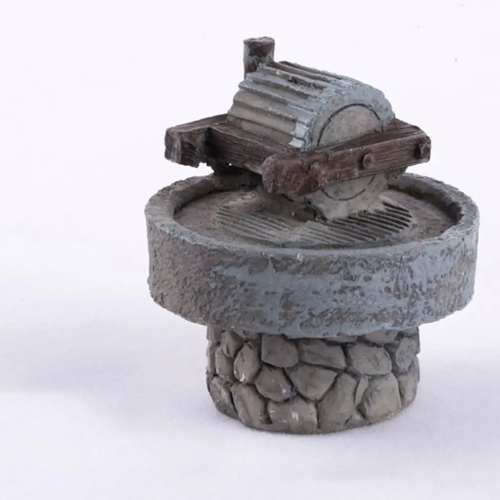 Resin Miniature Figurine House Model | Bonsai & Home Decor