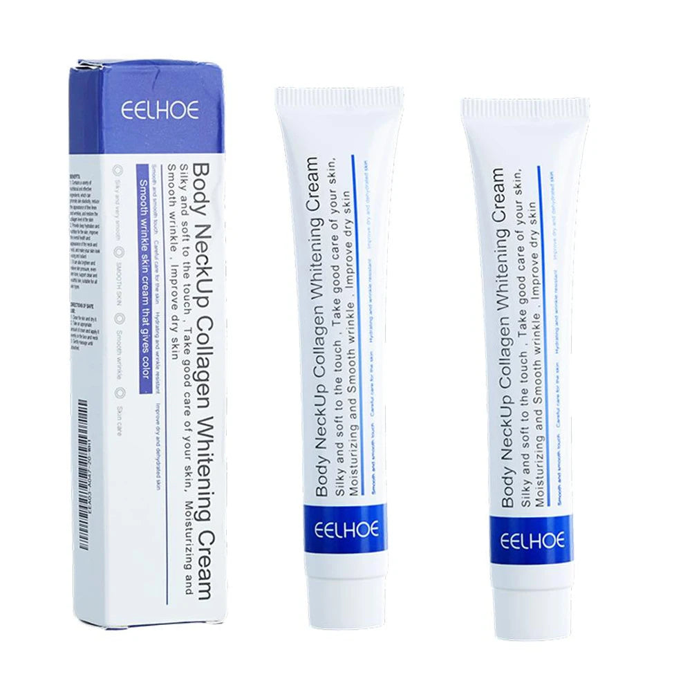Eelhoe Collagen Neck Cream – Firming, Lifting & Anti-Wrinkle Neck Firming Cream Oasis Select 2pcs