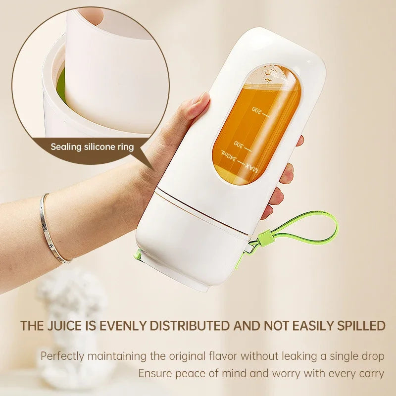Portable Wireless Juicer Cup 1500ml | 12-Blade Rechargeable