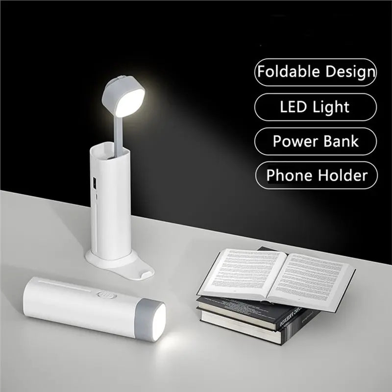 2026-WISH Power Bank For Outdoor Camping Portable Battery Pack Desk Lamp Reading Light For Home& Garden Oasis Select