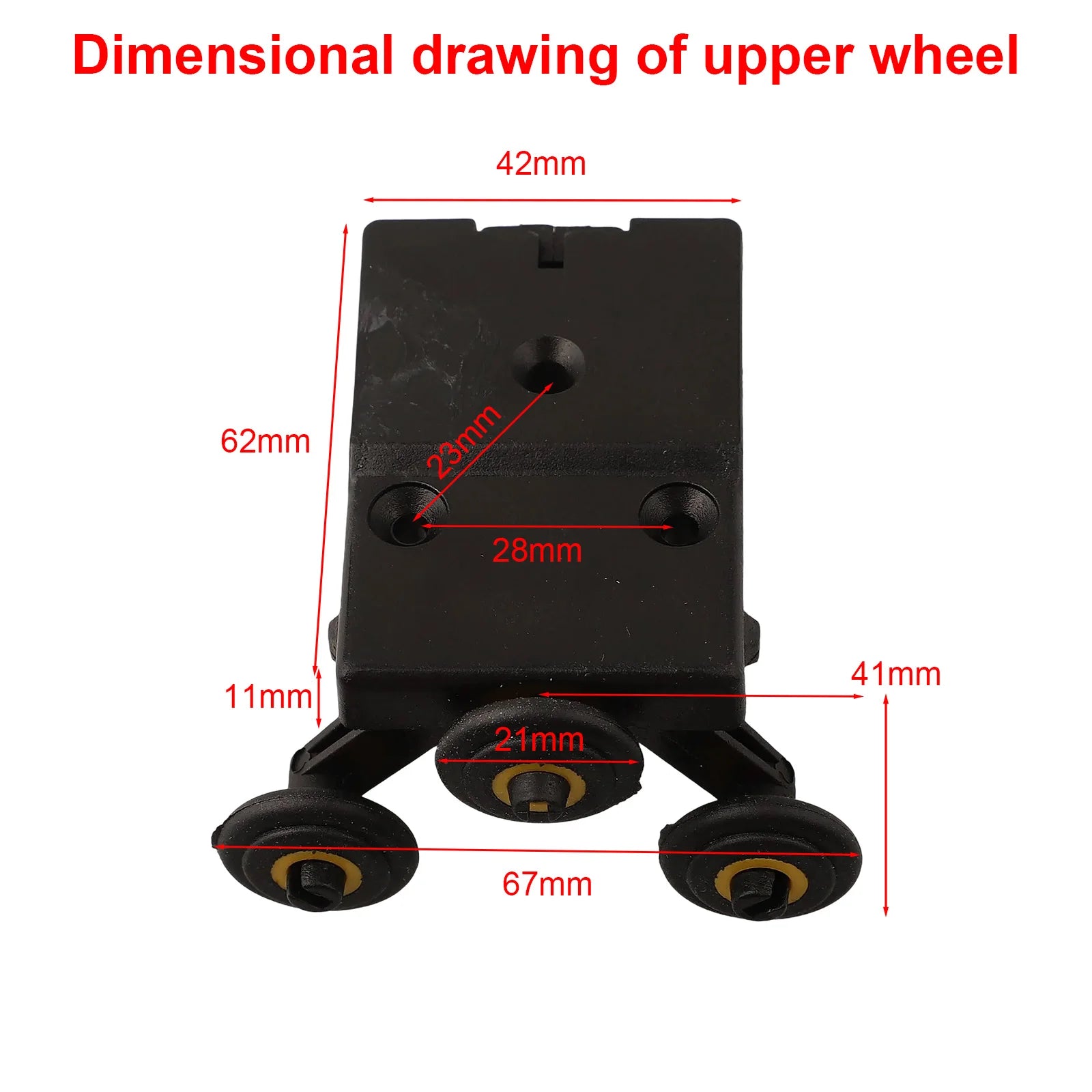 Sliding Door Pulley Core Upper Lower Wheel Core Old Wooden Door Roller Guide Kit Side Mounted Sliding Door Pulley Inner Core Oasis Select