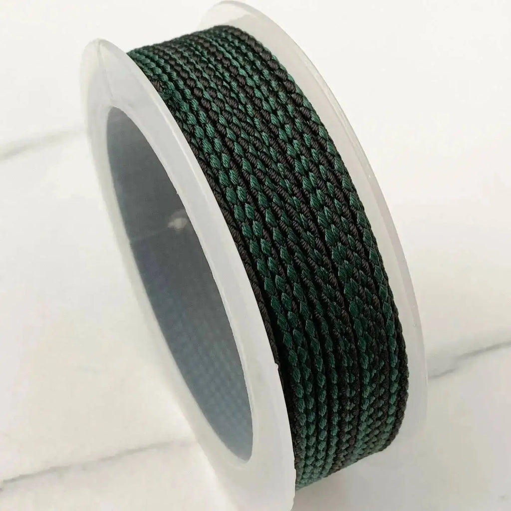 10M Two-color Braided Cotton Woven Rope Twist Jewelry Line DIY Hand