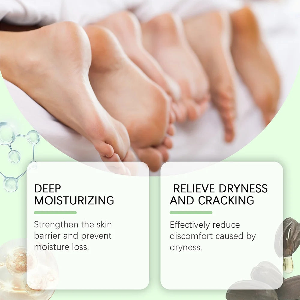 1.41oz 42% Urea Foot Hand Care Cream Stick, Used For Heel Care, Deeply Moisturizing And Nourishing Your Dry Rough Skin Oasis Select