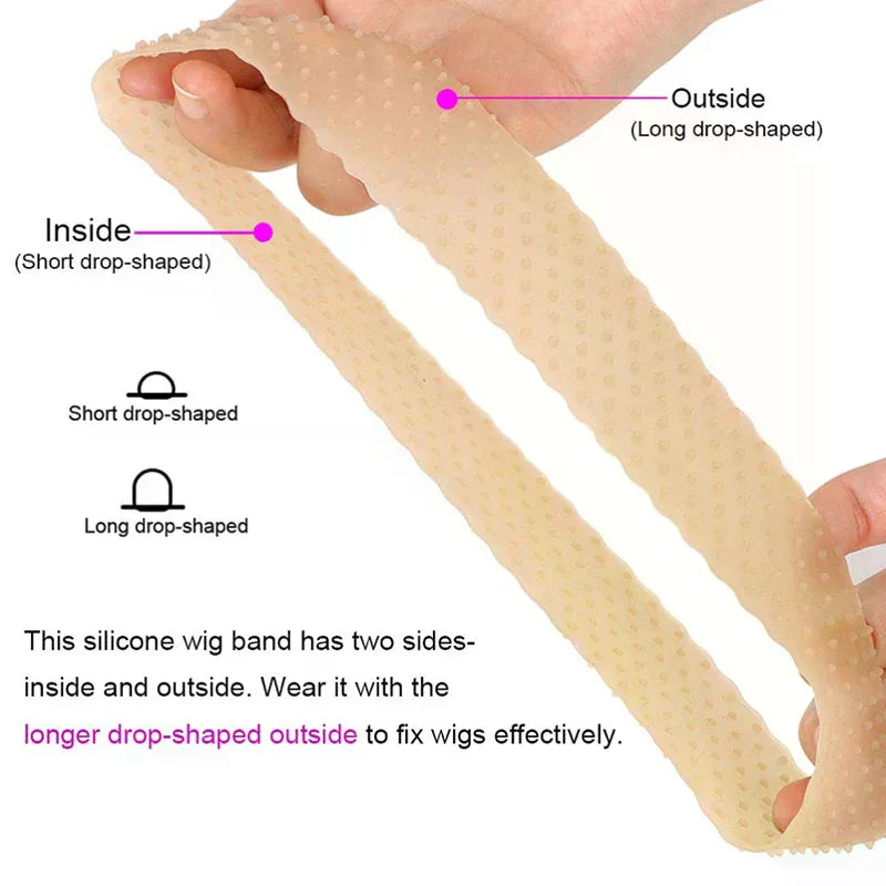 Silicone Wig Grip Band – Non-Slip Sweatproof Headband Wig Grip Headband Oasis Select