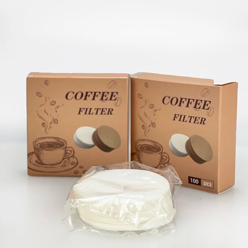 Round Coffee Filter Paper Universal for Moka Pot Espresso Maker Hand Drip Ice Drip Coffee Filter Discs Coffee Products Oasis Select