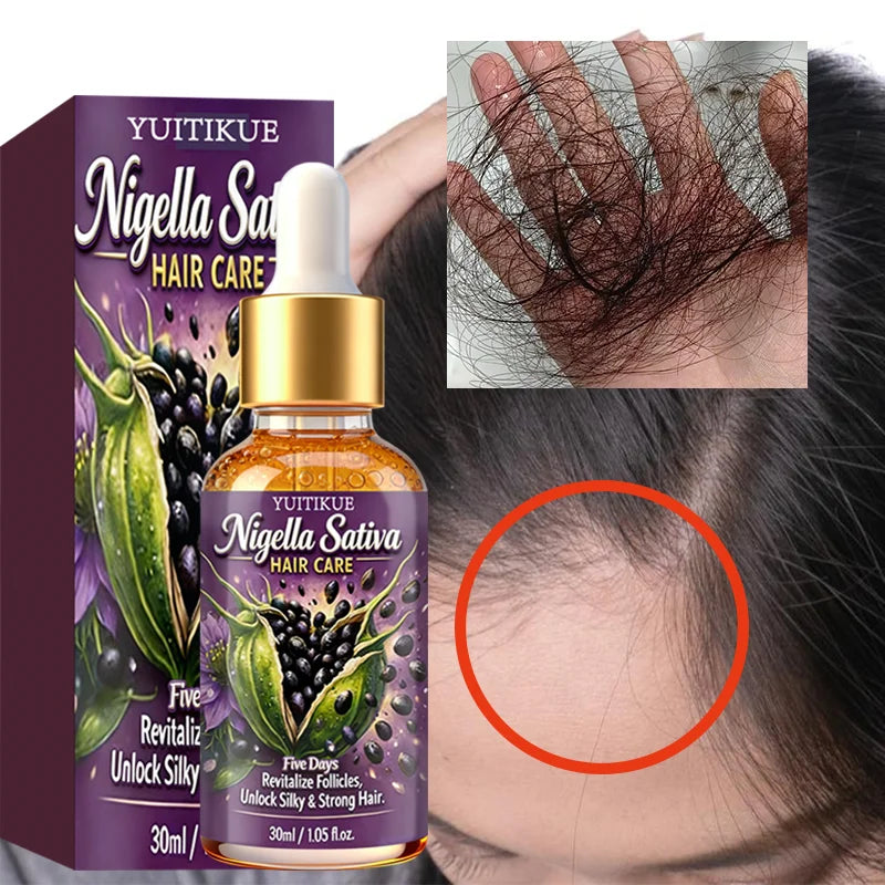 YUITIKUE Nigella Sativa Hair Oil – Nourish Scalp & Strengthen