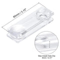 8cm Clear Roller Blind Pull Handle | Bead Chain Weight Pendant
