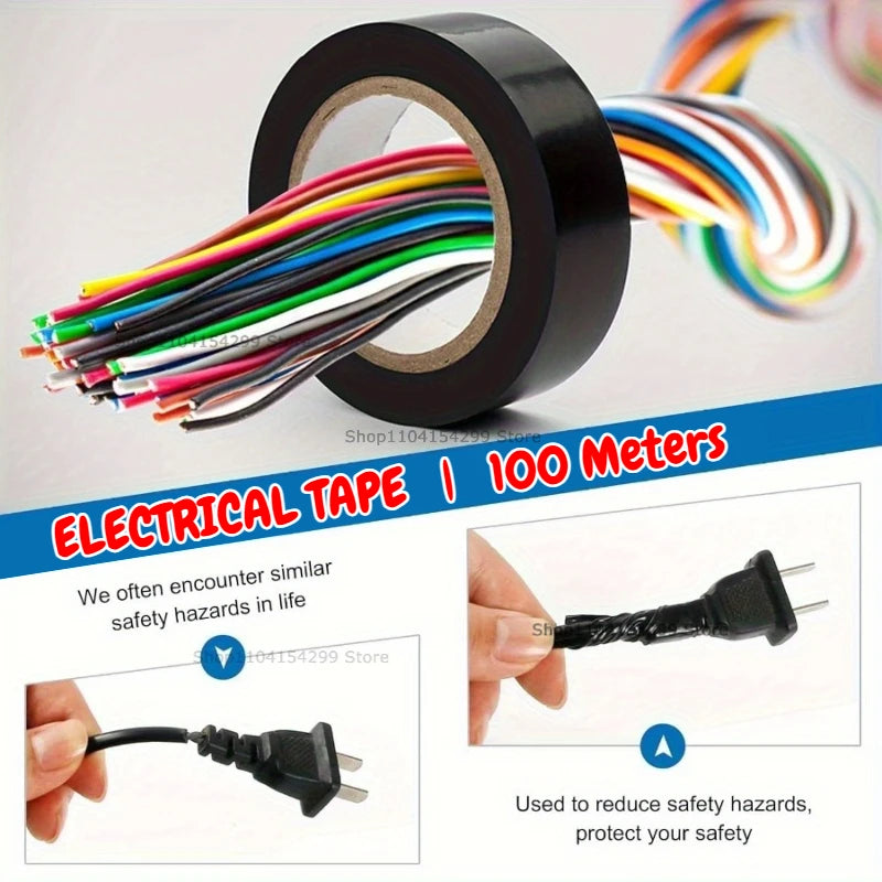 5/10pc Electrical Insulating Tape Heat Resistant Harness Insulation Automotive Tape Self Adhesive Electric Wire Protection Tapes Oasis Select