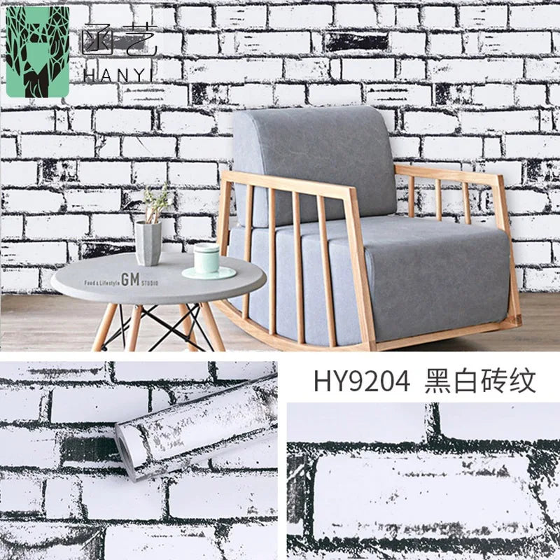 1Roll 10m Self Adhesive 3D Textured Wallpaper Waterproof Decorative Film For Kitchen Cabinets Wardrobe And Furniture Sticker Oasis Select B