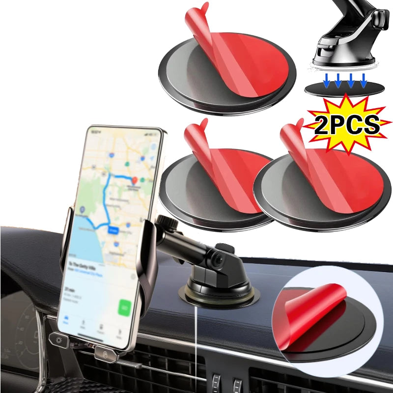 Mobile Phone Sticker Car Suction Cup Adhesive Sticker Disc Pad Base for GPS Mobile Phone Stand Bracket Holder Camera Stand Mount Oasis Select
