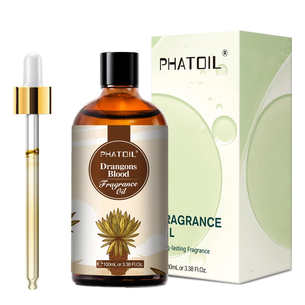 PHATOIL 100ml Fragrance Oil – Oud, Vanilla, Amber & Teakwood