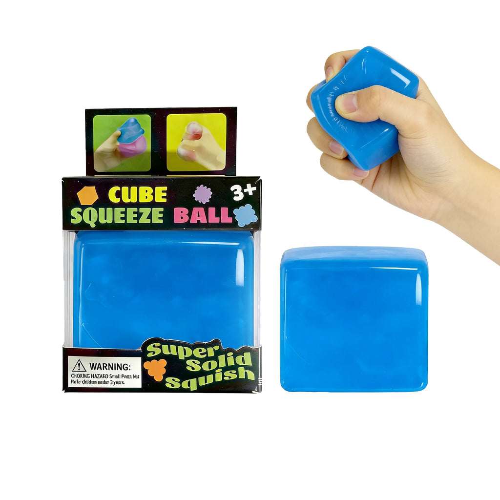 Ice Squishy Cubes Squeeze Anti Stress Slow Rebound Solid Squish Sensory Decompression Toy Office Desktop Ornaments Party Gift Oasis Select A02 1pcs