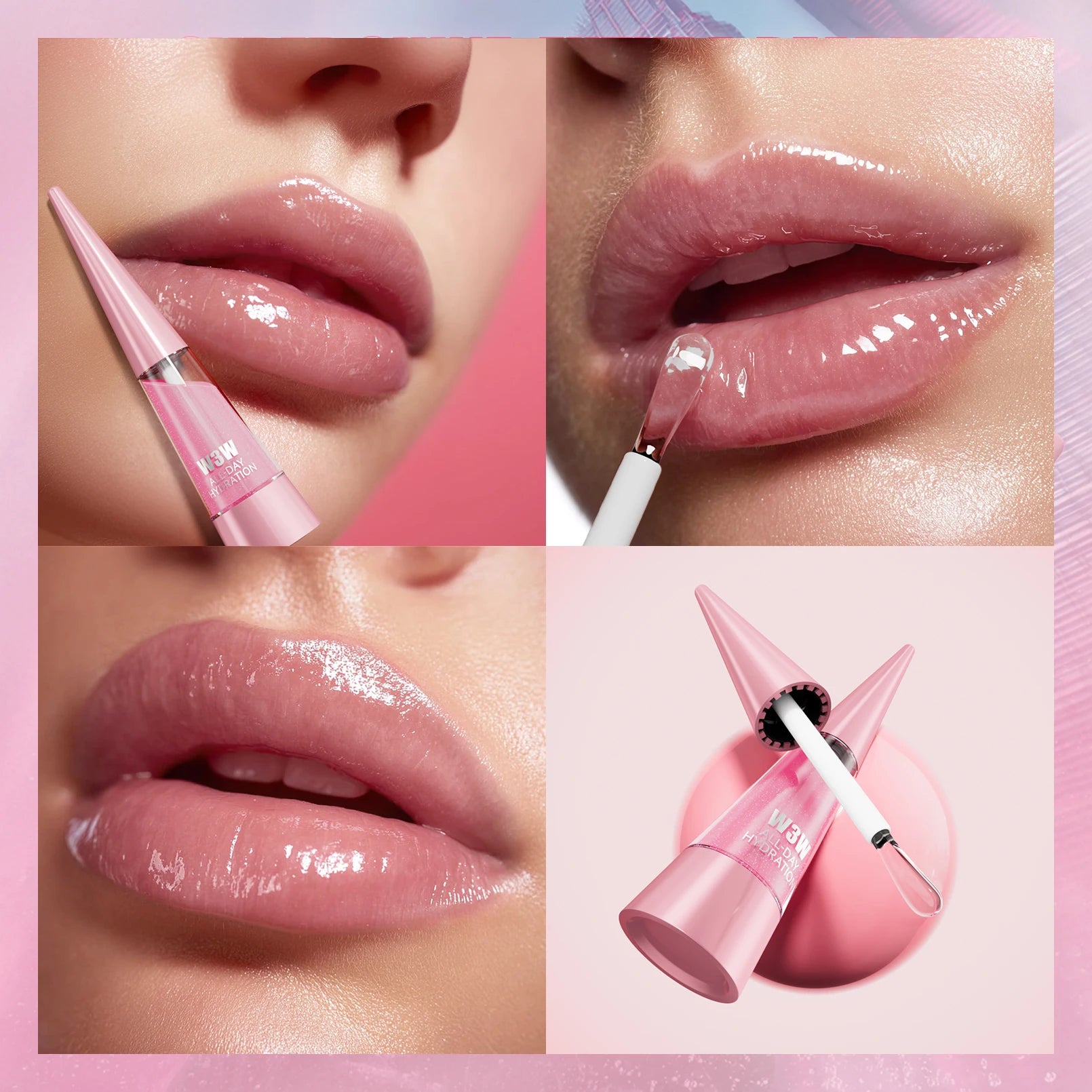 Lip Plumper Gloss – Moisturizing, Transparent & Fragrance-Free