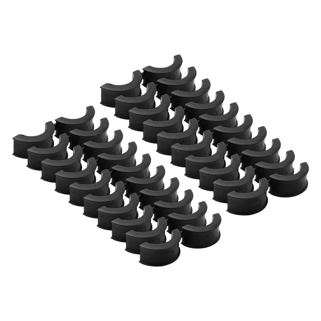 20Pcs Non Slip Rubber Gasket Set for Bike Handlebars Compatible Sizes from 22 2mm to 31 8mm for Secure Attachment Oasis Select