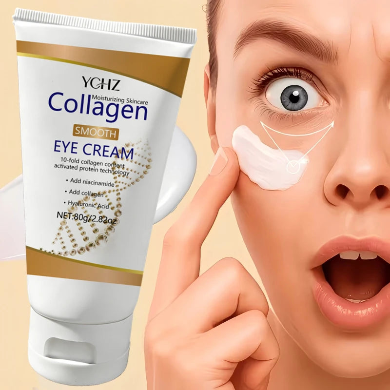 YCHZ Collagen & Hyaluronic Acid Eye Cream – Firms & Hydrates