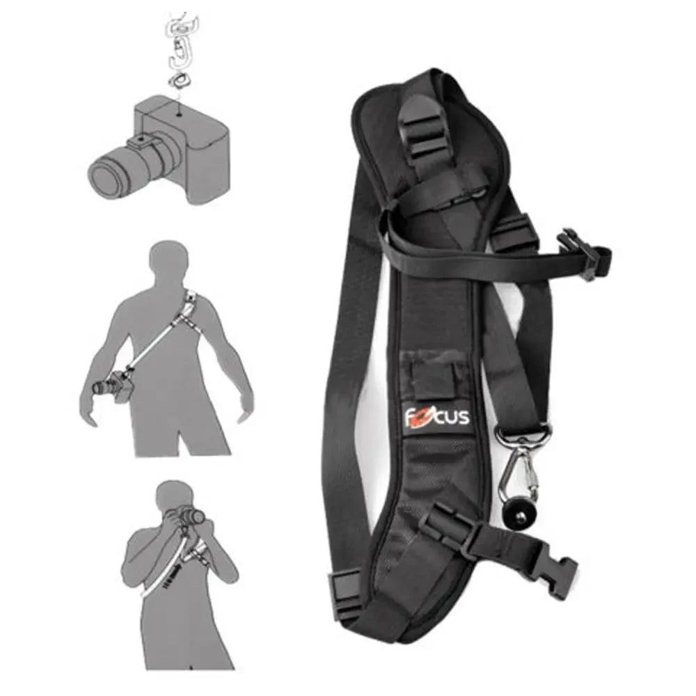 High Quality Focus F-1 Shoulder Camera Strap Shoulder Sling Belt Neck Strap DSLR SLR Cameras Accessories for Canon Nikon Sony Oasis Select
