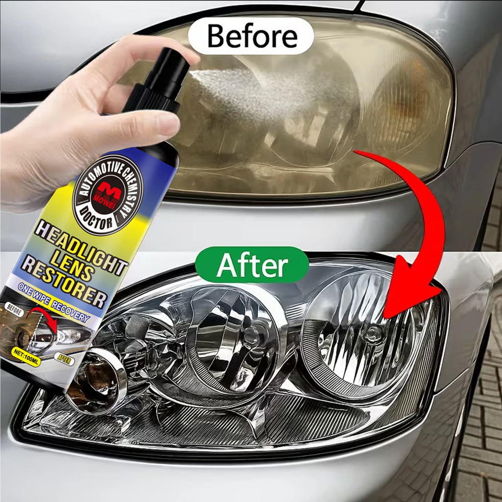 100ml Headlight Restoration Kit – Polish & Protect Car Lenses Headlight Restoration Kit Oasis Select