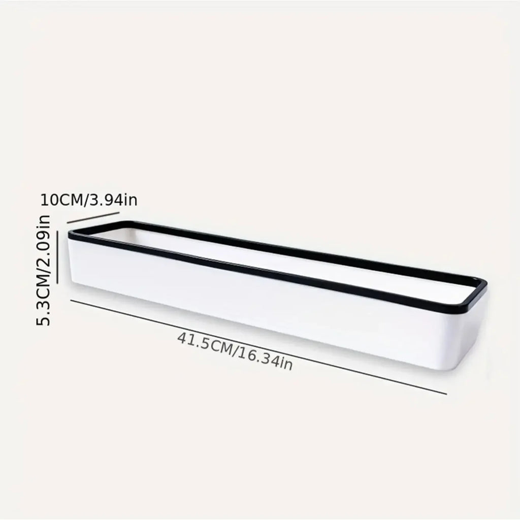 Toilet Bathroom Storage Cabinet Rack Wall Hanging Hole Free Multifunctional Artifact Above Toilet Rack White Shelf Organizer Oasis Select