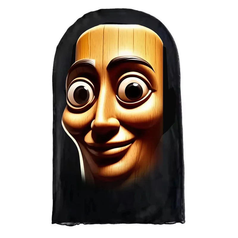 NEW 3D Printed Full Face Mask TungTungTung Sahur Mesh Mask For Men Party Supplies Funny Cosplay Props Novel Oasis Select Tung bro