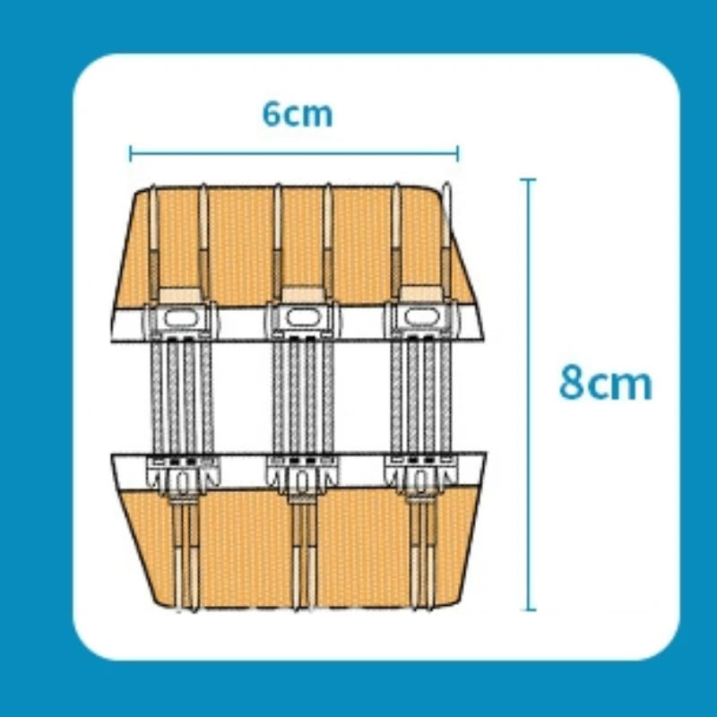 Zipper Wound Closure Strips | No-Suture Fast Closure Patch